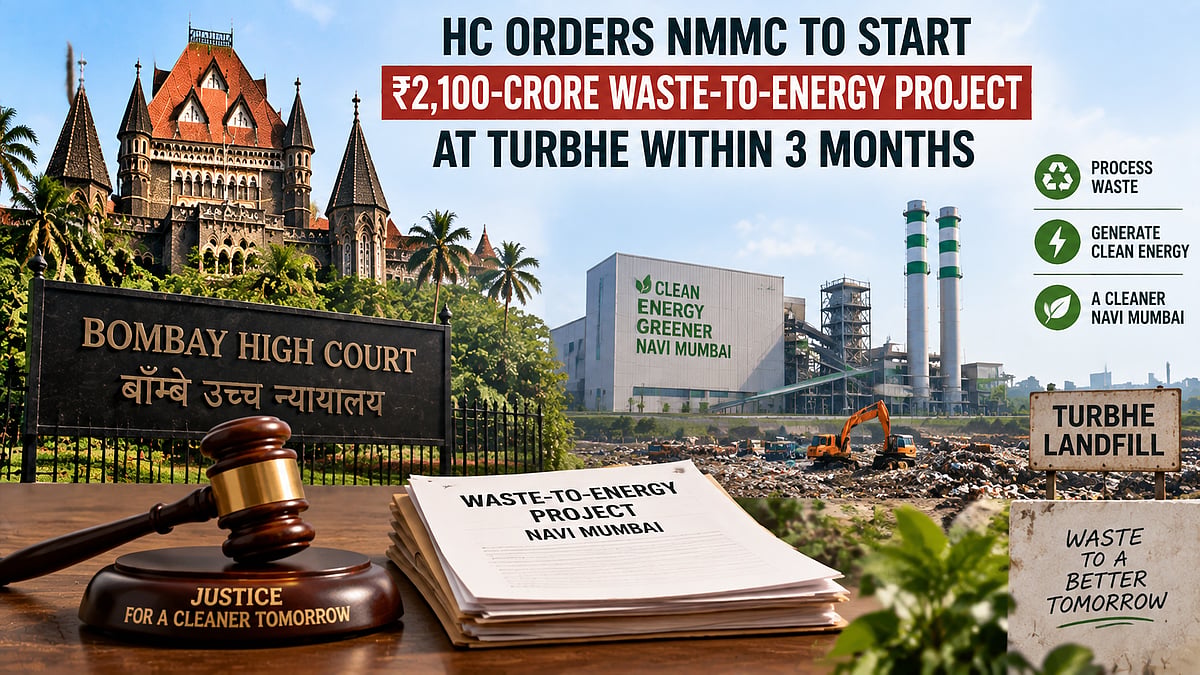 Bombay HC Directs NMMC To Begin ₹2,100-Crore Turbhe Waste-To-Energy Project Within Three Months