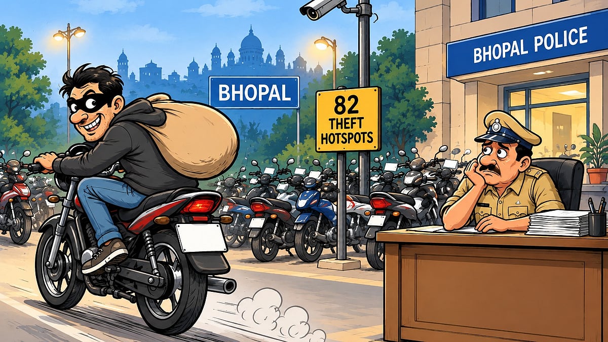 Bhopal’s Govindpura Records 100 Two-Wheeler Thefts In Eight Months, Highest In City