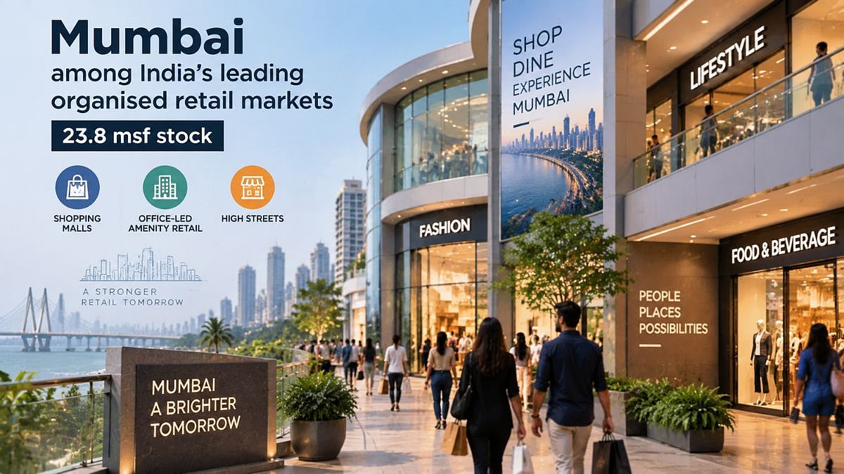 Mumbai Among India’s Leading Organised Retail Markets With 23.8 Msq Ft Stock: CRE Matrix