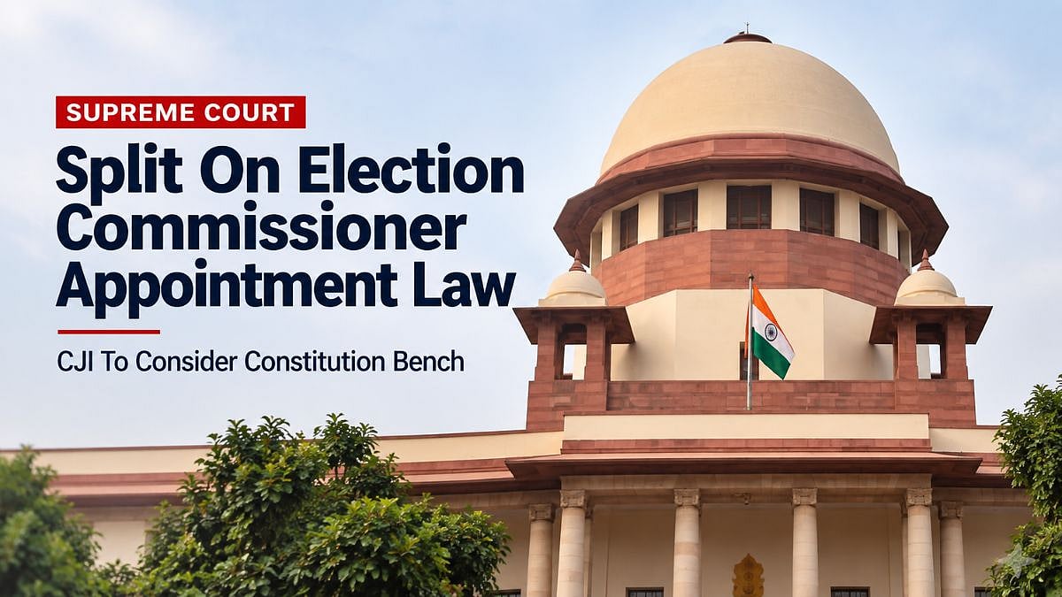 Supreme Court Split On Election Commissioner Appointment Law, CJI To Consider Constitution Bench