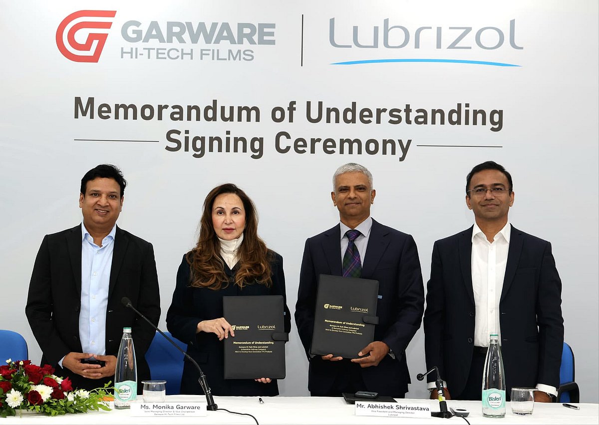 Garware Hi-Tech Films Signs MoU With Lubrizol, New TPU Film Partnership Targets Innovation and 200-Bps Margin Boost