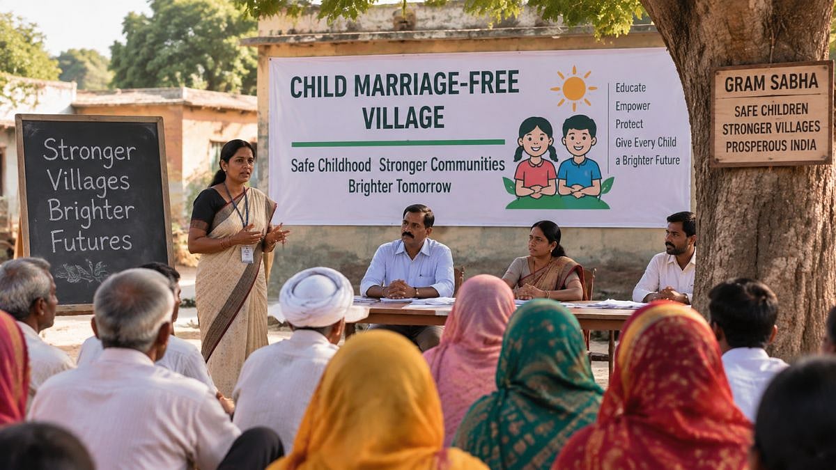 Centre Asks Gram Panchayats To Pass ‘Child Marriage-Free Village’ Resolution On October 2