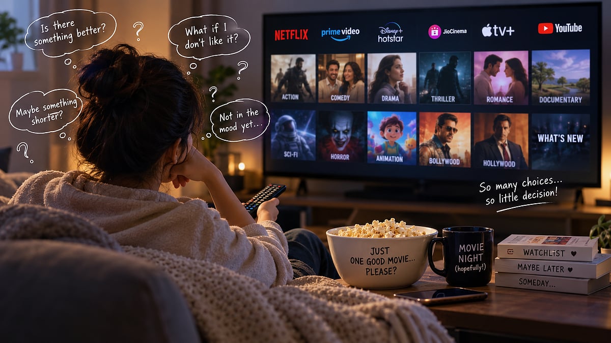 Can’t Pick A Movie? Here’s Why You Spend 40 Minutes Scrolling Without Watching Anything