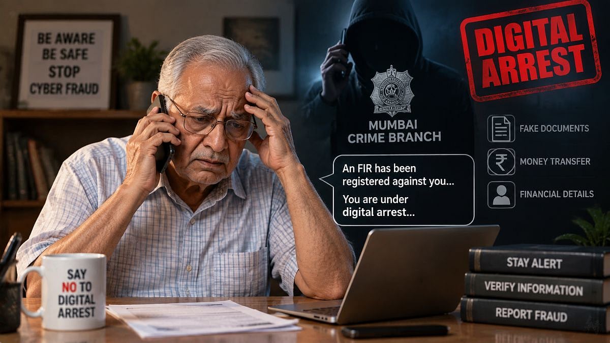 Mumbai Cyber Fraud: 74-Year-Old Pune Retired Official Duped Of ₹1.28 Crore In ‘Digital Arrest’ Scam; FIR Registered