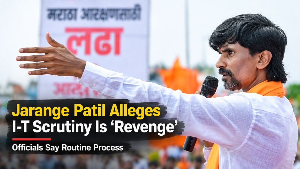 Maharashtra: Manoj Jarange Patil Alleges I-T Scrutiny Of Maratha Agitation Supporters Is ‘Revenge’; Officials Say Routine Process