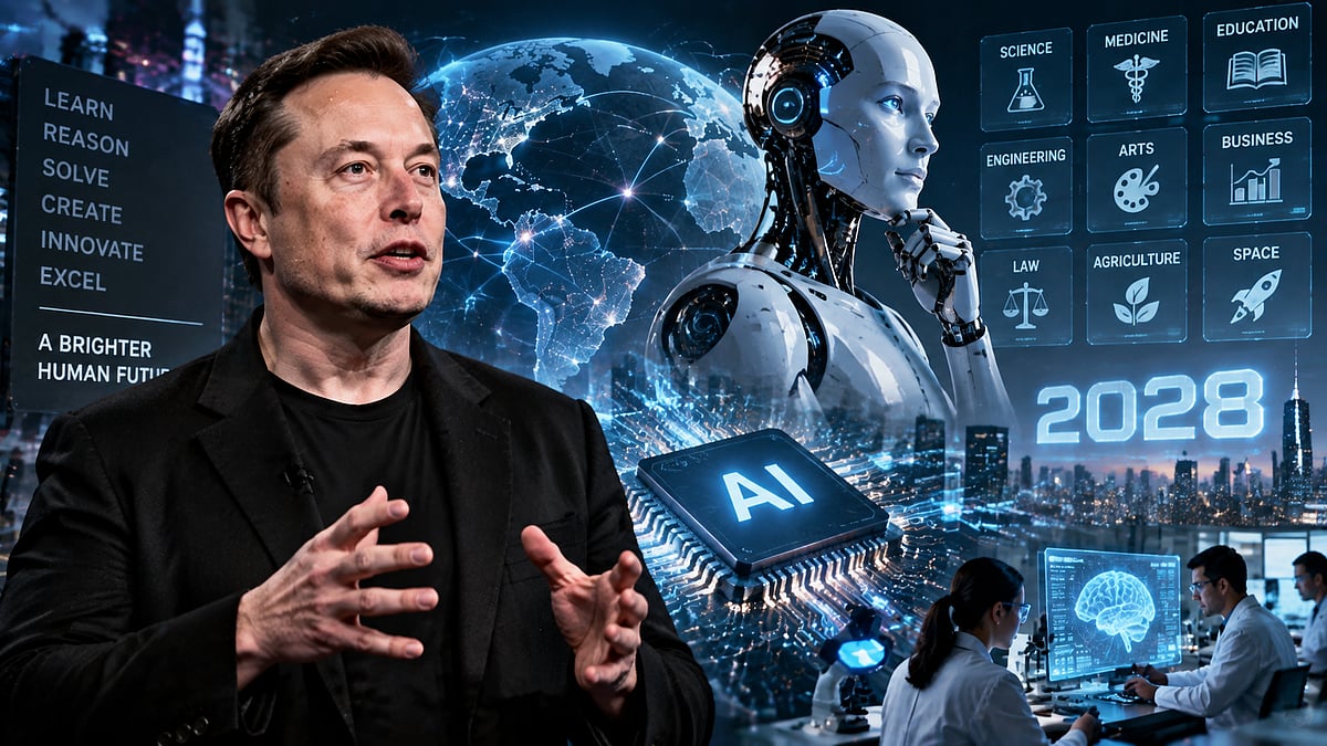 Elon Musk Says AI Could Master Every Field By 2028