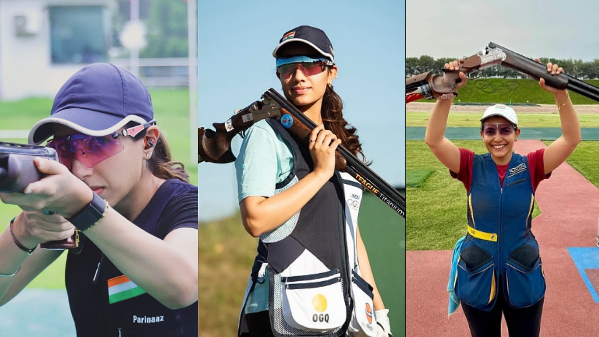 Asian Games 2026: Parinaaz Dhaliwal, Raiza Dhillon And Maheshwari Chauhan Win Bronze Medal In Women's Team Skeet Event