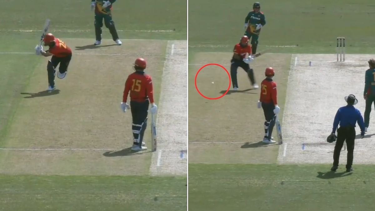 Bizarre Scenes! Jake Weatherald Smashes 'Moon Ball' For Boundary, Umpire Declares Dead Ball | VIDEO