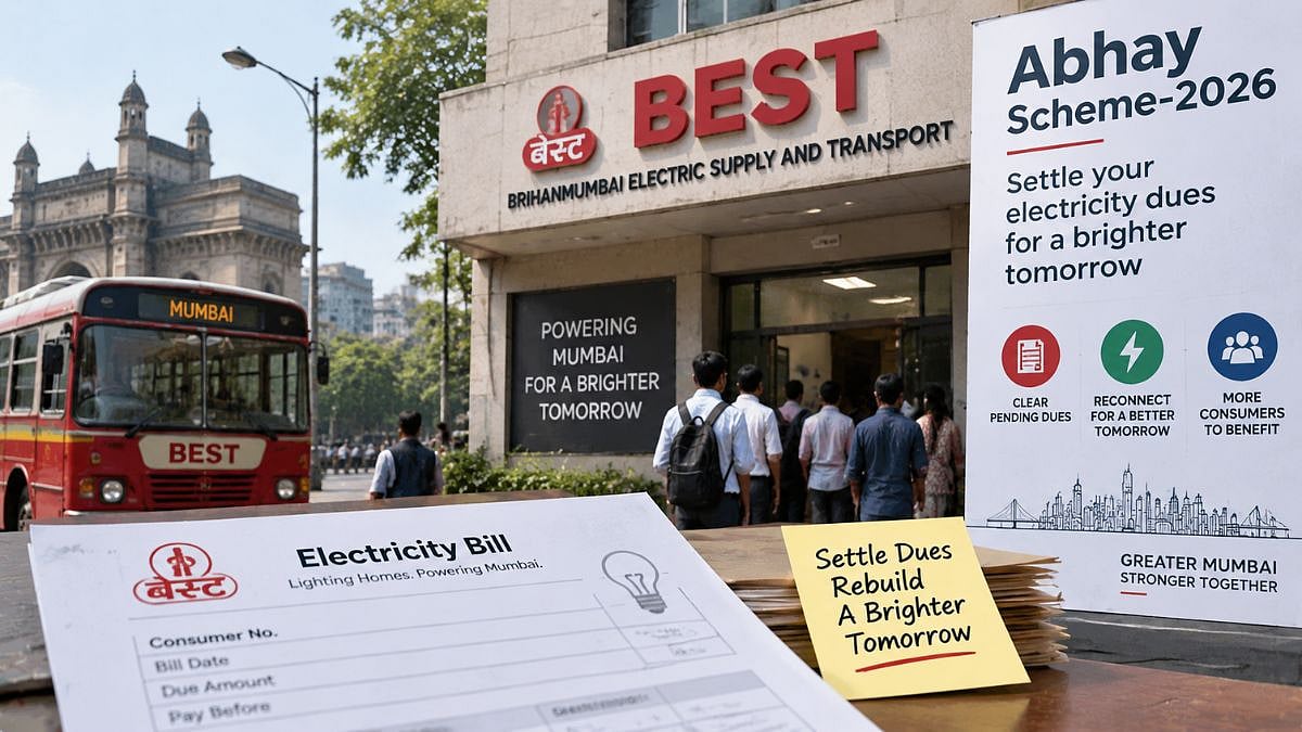 BEST Extends Abhay Scheme-2026 Cut-Off To August 31, 2023; Upto 19,000 Consumers To Benefit