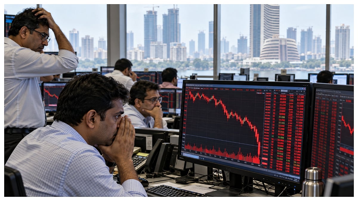 Why Is The Market Falling Today, 5 Factors Behind The 850-Point Sensex Slide And Nifty’s Drop Below 23,150