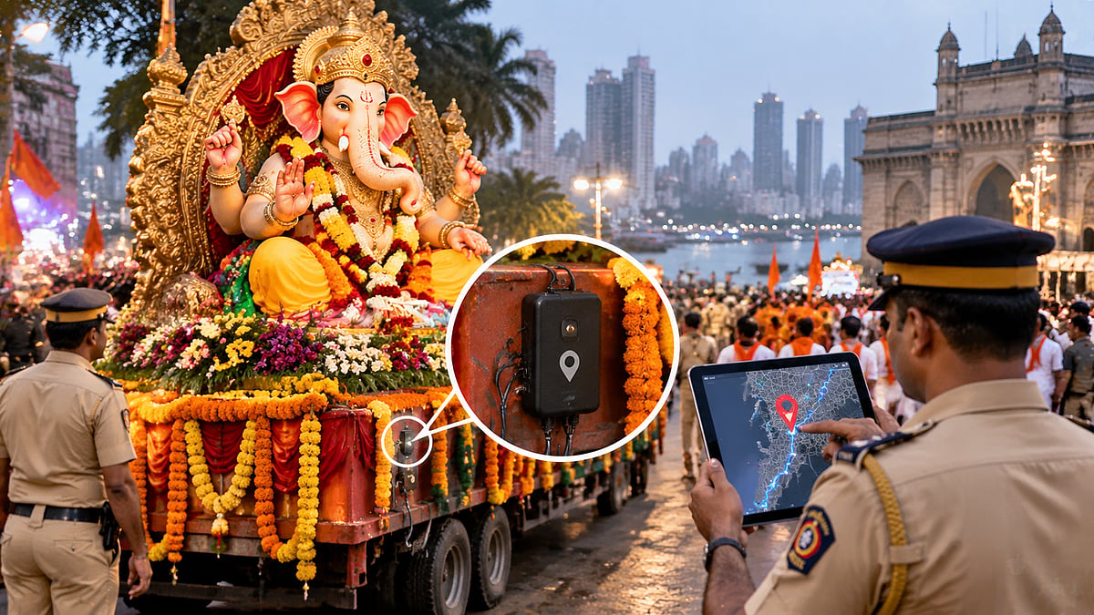 Late High Tide May Delay Mumbai Ganpati Immersion; Police Use GPS, AI Surveillance For Major Processions