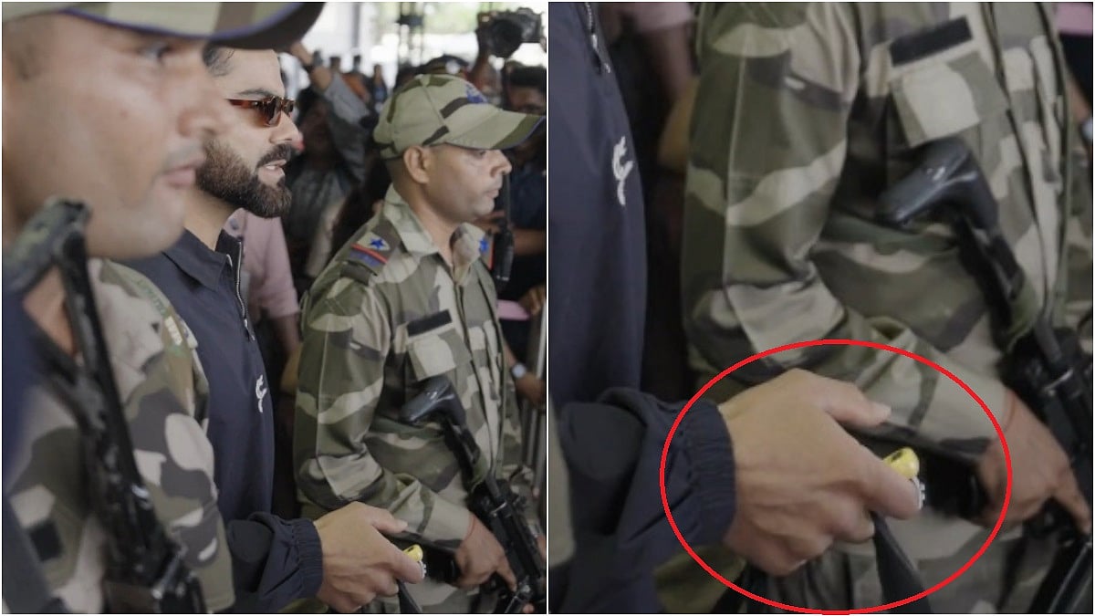 Virat Kohli Arrives At Trivandrum Airport Ahead Of West Indies ODIs, Fans Notice 'Chant Counter' In His Hand