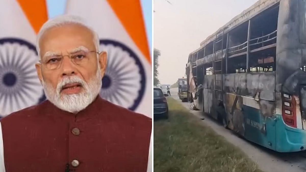 Greater Noida Bus Fire: PM Narendra Modi Announces ₹2 Lakh PMNRF Aid For Families Of 9 Passengers Killed, ₹50,000 For Injured