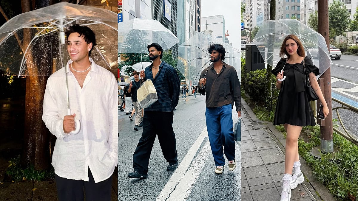 Shreyas Iyer, Abhishek Sharma And Other Indian Cricketers Stroll Through Japan With Transparent Umbrellas; Here’s What Makes These Rainsavers Unique
