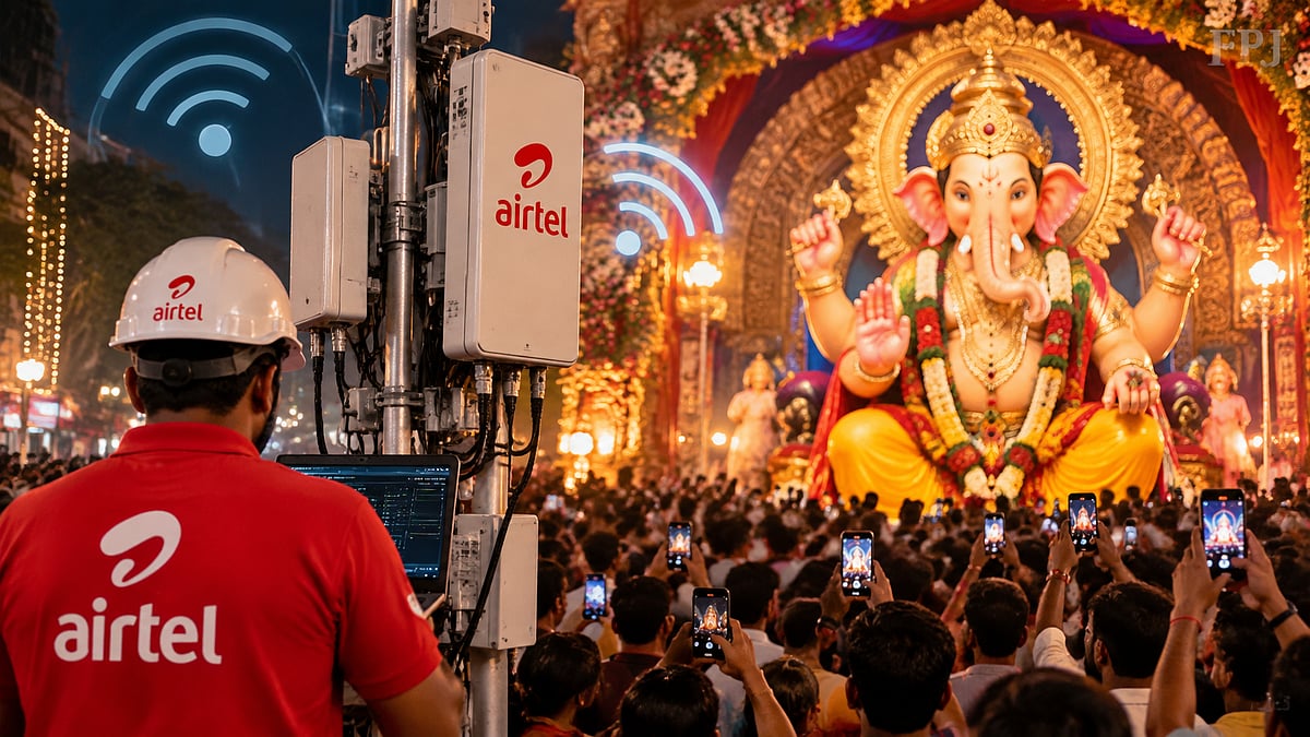 Airtel Enhances Mobile Network Around 4 Mumbai Ganpati Pandals During Ganesh Utsav