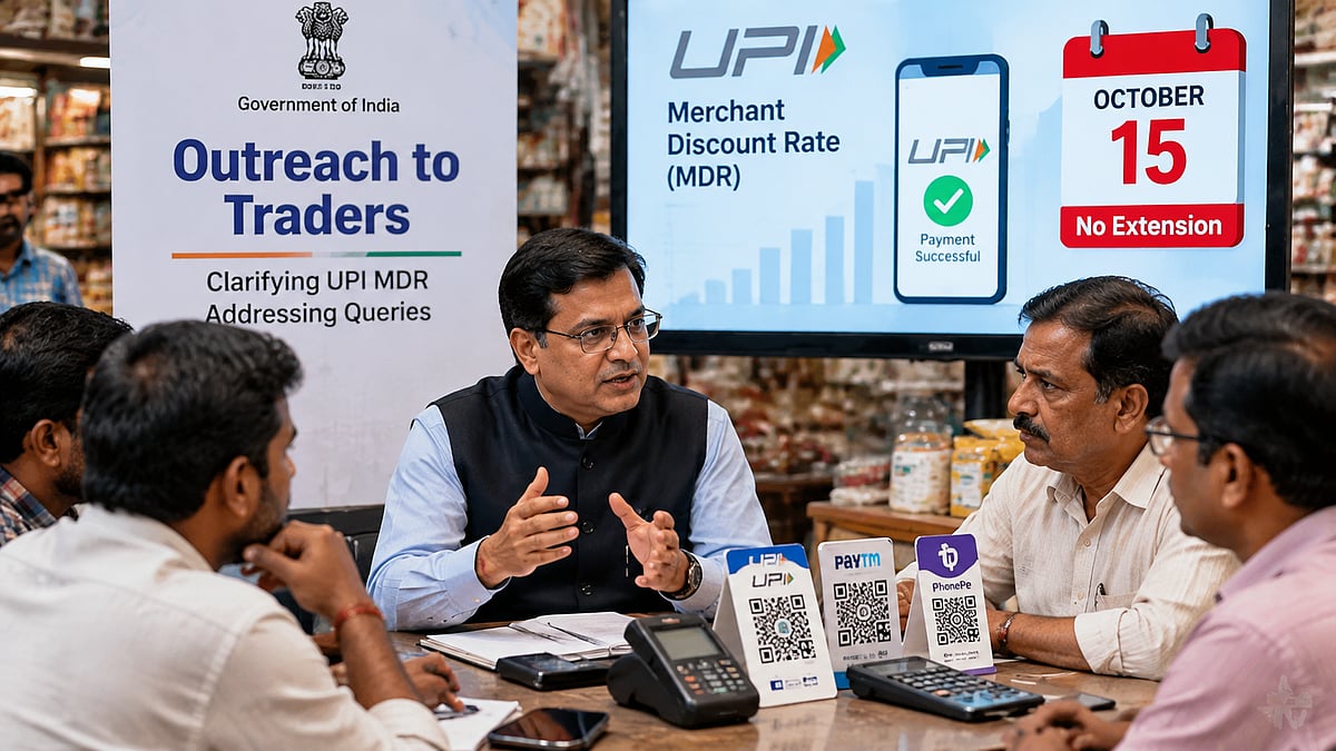 Govt To Reach Out To Traders Over UPI MDR Concerns; No Extension Beyond October 15