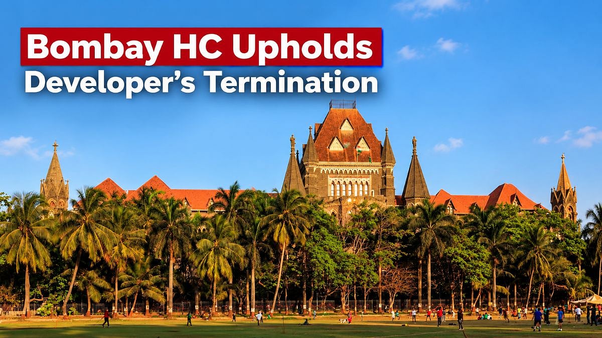 'Money Kept For Stamp Duty Isn’t Actual Statutory Payment': Bombay HC Upholds Developer’s Termination