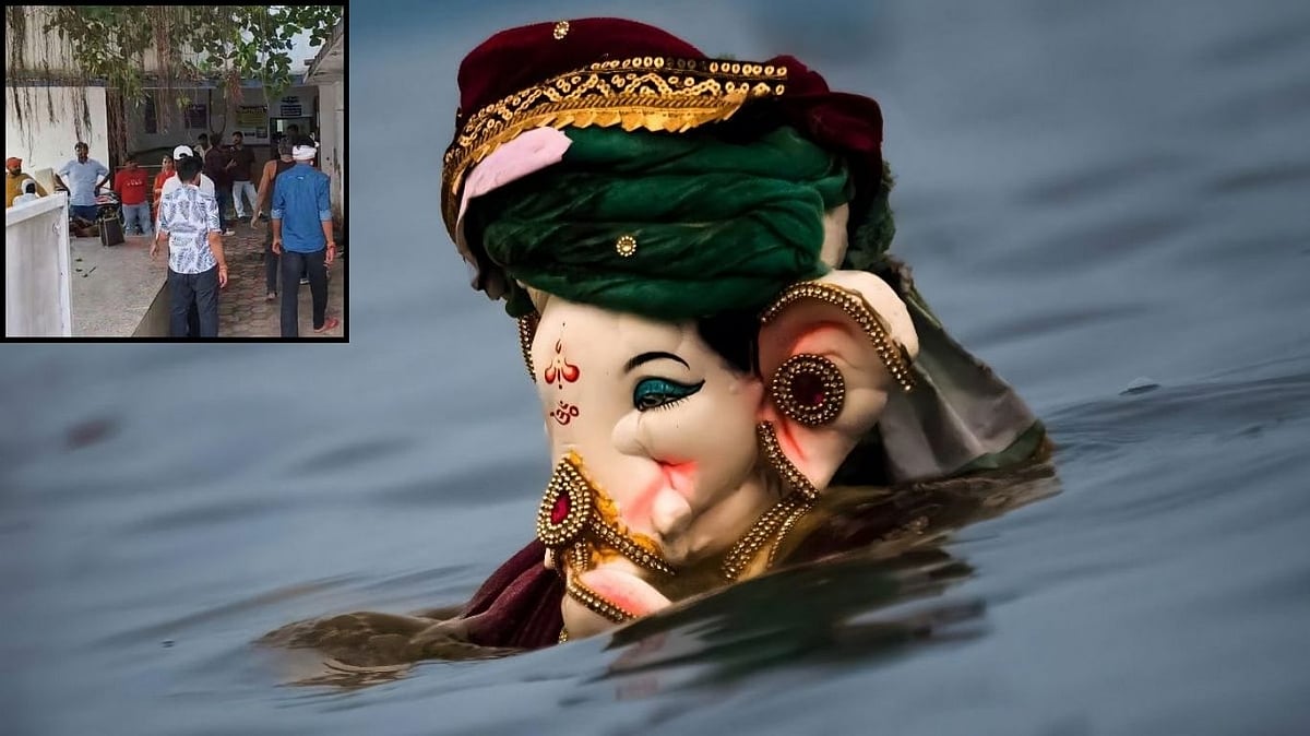 Datia Ganesh Visarjan Clash: Bullets, Sticks Fly After Violent Clash Breaks Out Over Ganpati Immersion At Riverside; Man, Nephew And Several Others Injured
