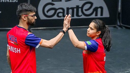 Asian Games 2026: Manush Shah & Diya Chitale Win Table Tennis Bronze After Semifinal Loss