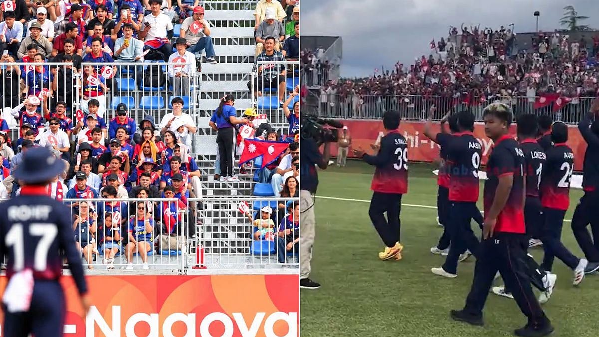 Nepal Fans Turn Asian Games 2026 Clash Into Home Game As Players Thank Crowd After Win Over Afghanistan | VIDEO
