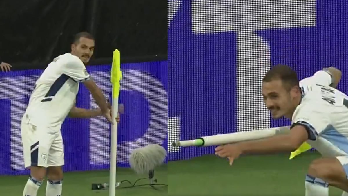 'What Was He Thinking?': Israel Player Sayed Abu Farchi Sent Off After Controversial Goal Celebration Against Austria | Video