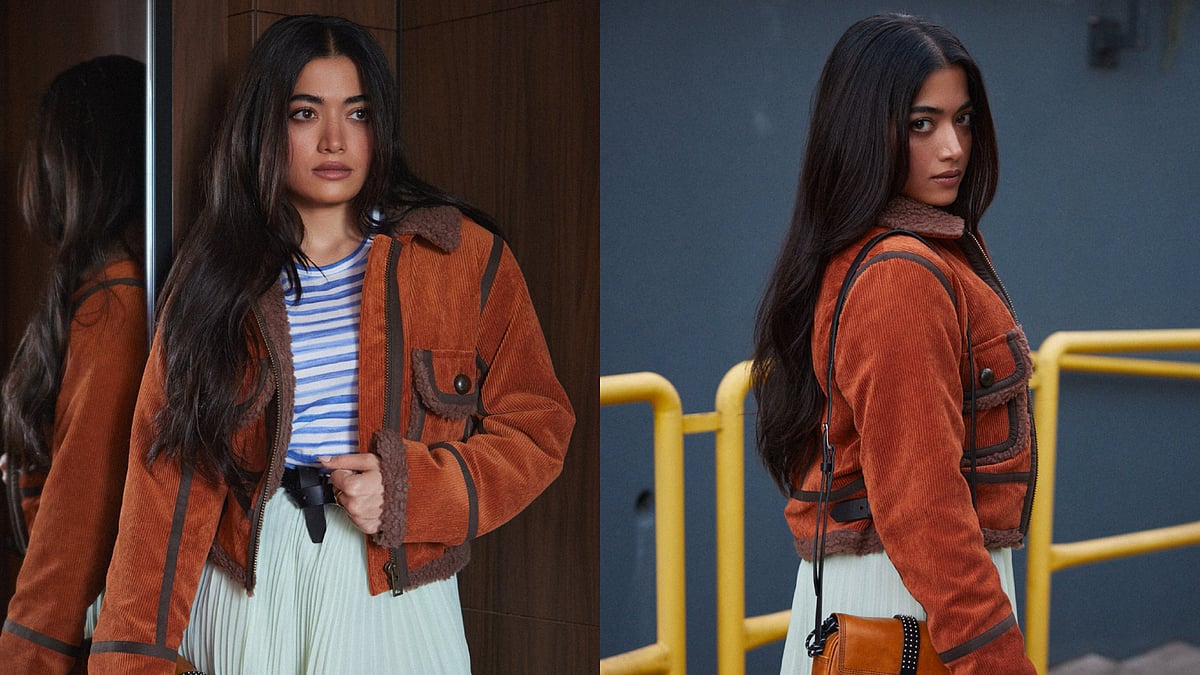 Rashmika Mandanna Goes All-In On Colour-Blocked Fashion In Playful Onitsuka Tiger Look At Milan Fashion Week