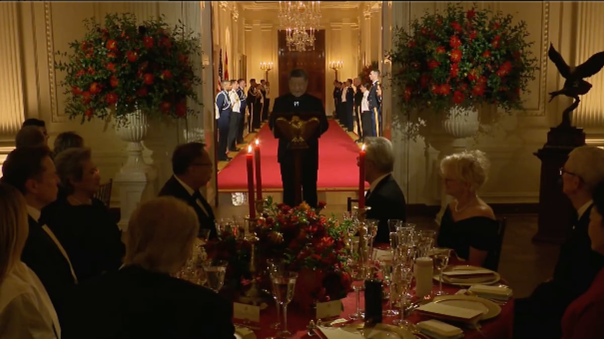 Indian-Origin Tech Leaders Satya Nadella, Sundar Pichai & Sanjay  Mehrotra Among Guests At Trump-Xi White House State Dinner