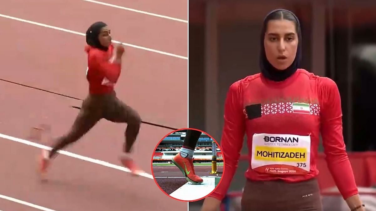 Wrong Shoes Cost Her Asian Games 2026 Gold Medal? Iran's Fatemeh Mohitizadeh Disqualified While Leading Heptathlon Over Footwear Violation