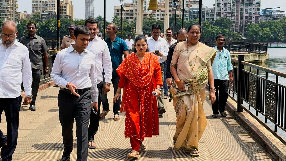 Kalyan Mayor Harshali Chaudhary Opposes Floating Jetty At Bhagwa Talao, Orders Balasaheb Thackeray Memorial Repairs