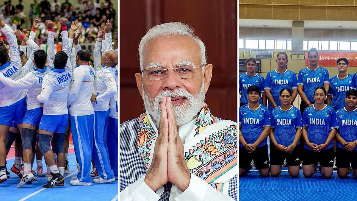 Asian Games 2026: PM Modi Congratulates Kabaddi Teams, Prachi Choudhary And Tajinderpal Toor On Medal-Winning Performances