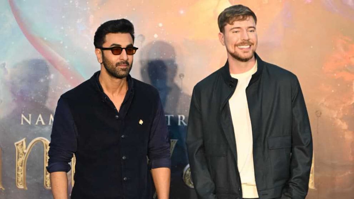 Ranbir Kapoor Tells MrBeast To Say 'Jai Shri Ram', Explains Him About Ramayana - Watch Video