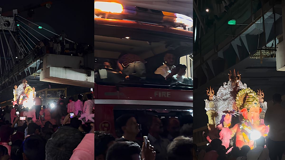 Lalbaugcha Raja Receives Mumbai Fire Brigade’s Traditional Salute; Know The Story Behind The Yearly Ritual