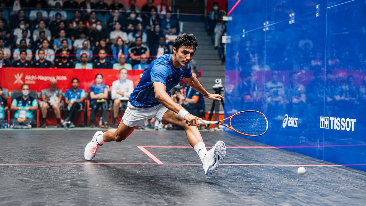 Asian Games 2026: Abhay Singh Storms Into Squash Final After Beating Pakistan’s Muhammad Irfan, Joins Anahat Singh In Gold Medal Hunt | Watch