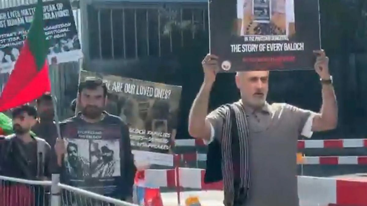 Baloch & Pashtun Activists Protest Outside UN Over Killings, Imprisonment And Forced Disappearances As Shehbaz Sharif Addresses UNGA | Video