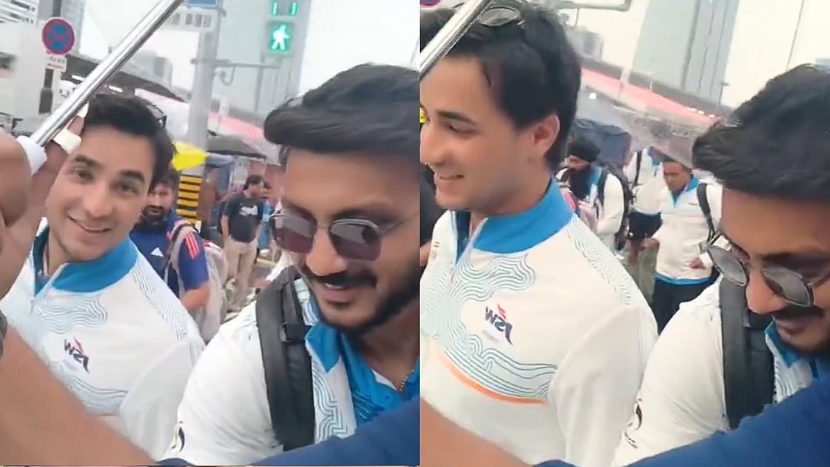 'Aapne Humko Chhatrachhaya Di Hai': Axar Patel Gives Hilarious Response After Getting Caught In Rain Alongside Abhishek Sharma Ahead Of Asian Games 2026 | Video