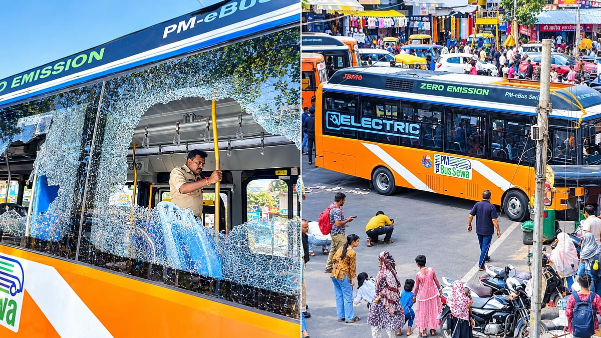 Indore Rajwada Horror 2 Killed As Electric City Bus Ploughs Into Bystanders, Auto-Rickshaw