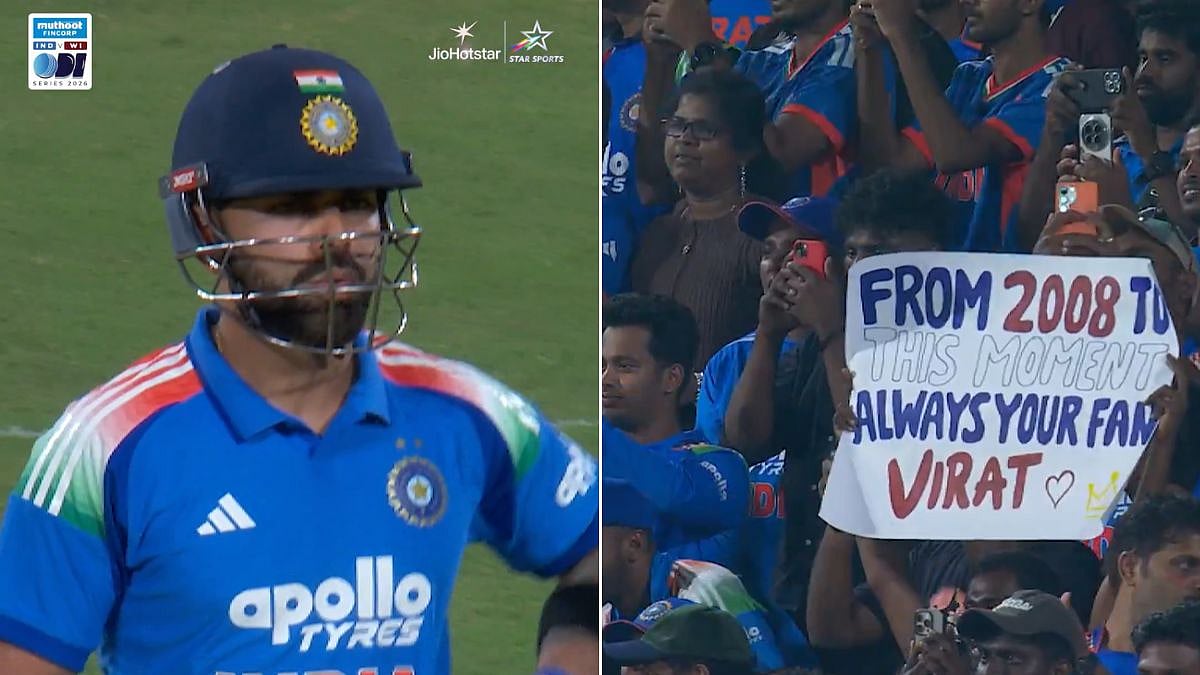 WATCH: Thiruvananthapuram Erupts As Virat Kohli Walks Out To Bat In IND Vs WI 1st ODI