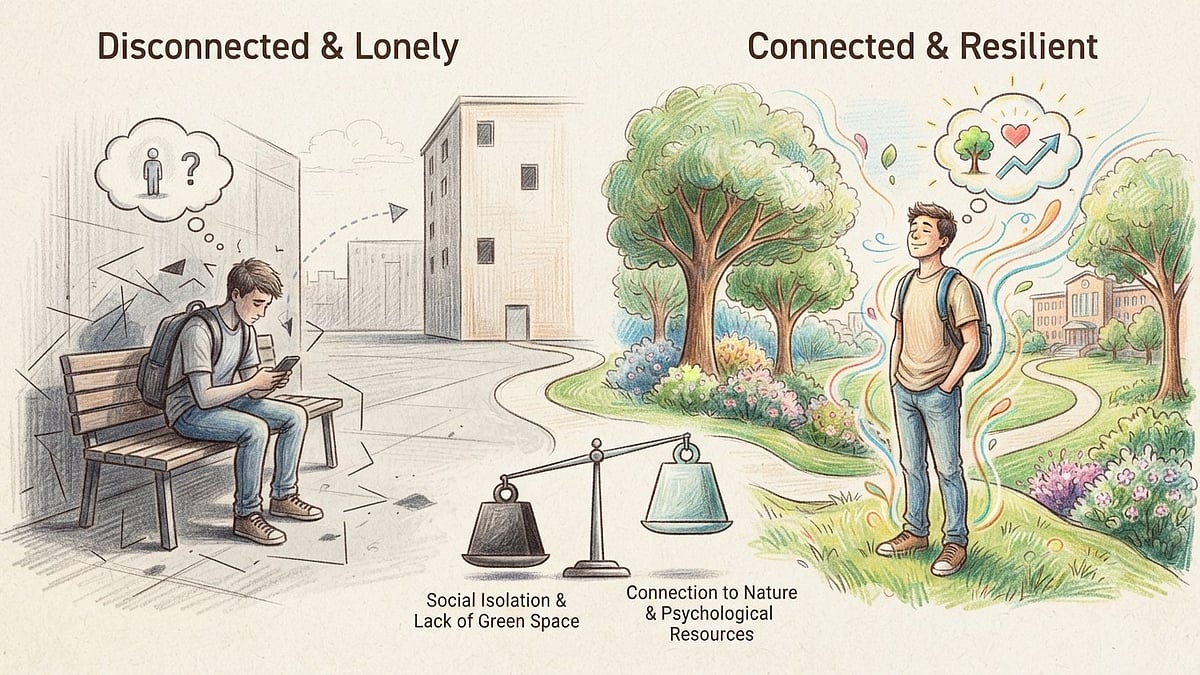 Closer To Nature, Further From Loneliness, IIM Indore Study Finds Among Students Living Away From Home