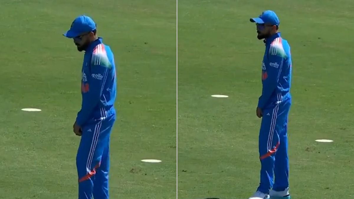 Viral Video Shows Virat Kohli Dancing Alone While Fielding During IND Vs WI 1st ODI