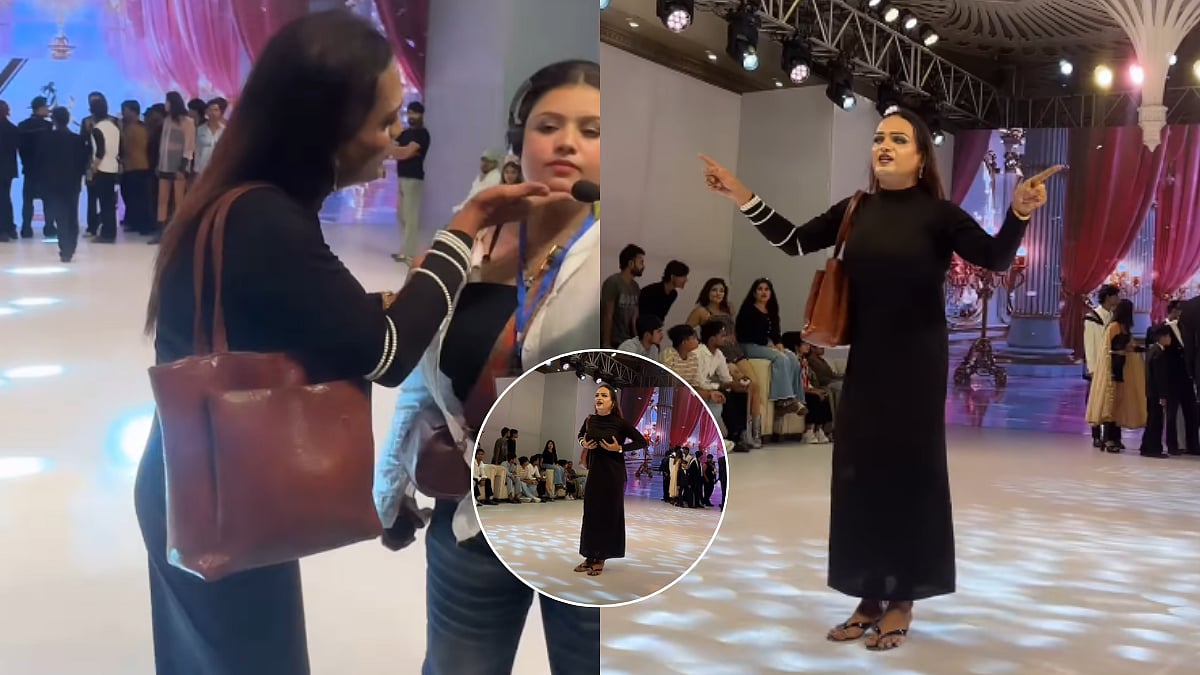 Ugly Scuffle Breaks Out In Delhi Fashion Event, Trans Woman Protests Over Inappropriate Touch By Show Organisers And Bouncers | WATCH