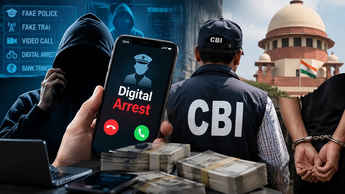 CBI Conducts Searches At 22 Locations In Digital Arrest Case, Arrests Two Accused Over ₹11.42 Crore Cyber Fraud