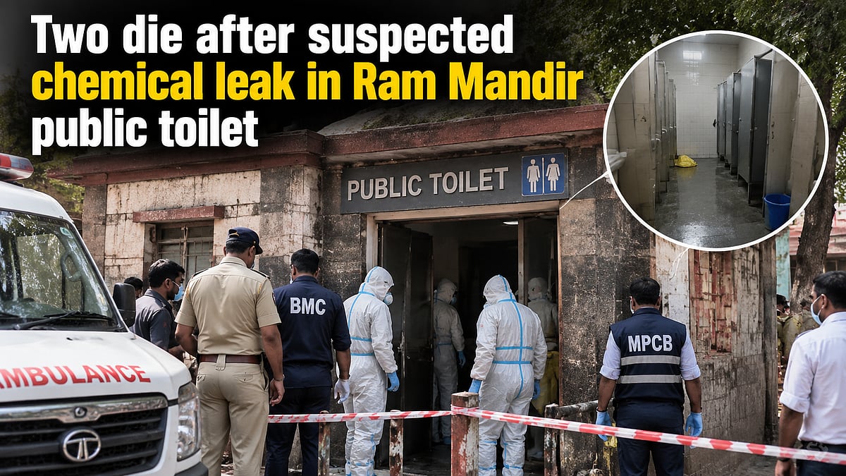 Mumbai: 2 Die After Suspected Chemical Leak Inside Ram Mandir Public Toilet