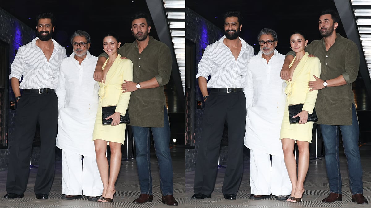 Alia Bhatt Went From Bridal Showstopper To 1990s Couture Muse In This Vintage Butter-Yellow Suit For Love & War Team Dinner