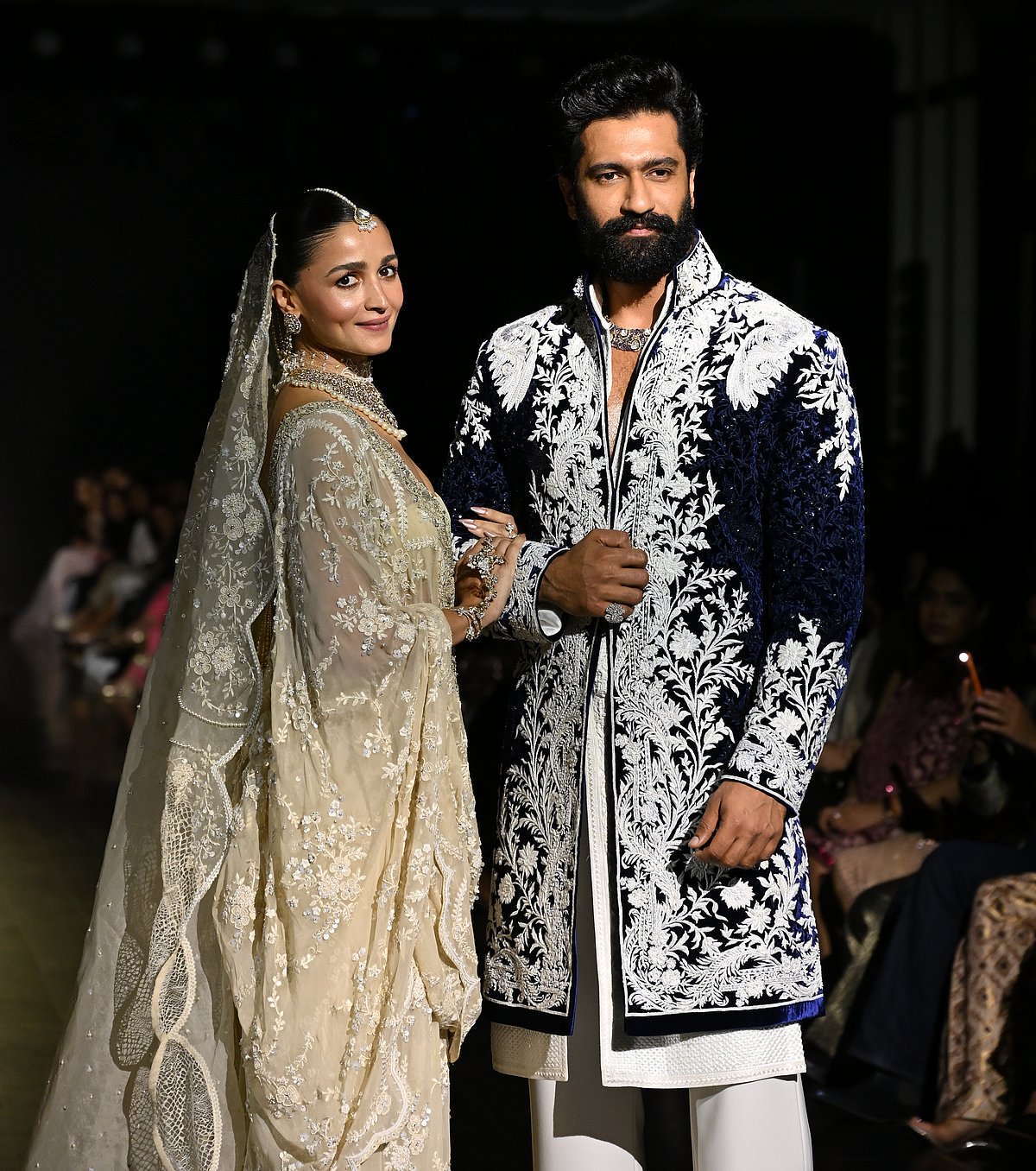 Alia Bhatt and Vicky Kaushal turn showstoppers for Manish Malhotra’s Mijwan fashion show