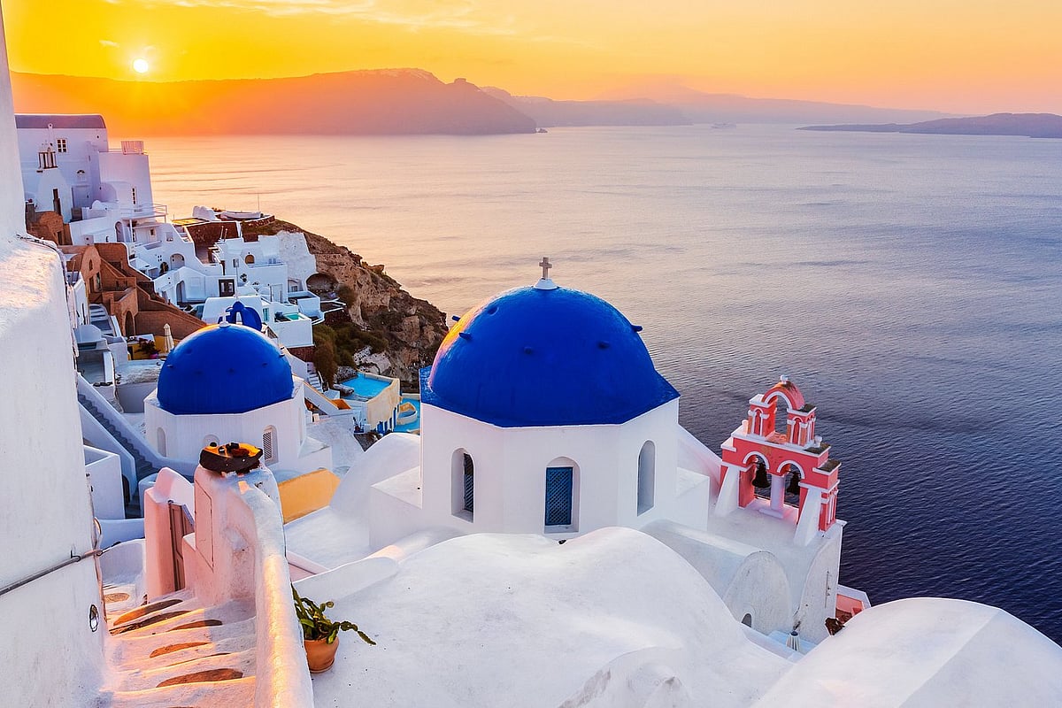 Santorini island