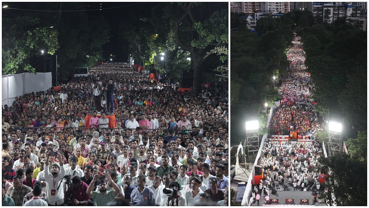 10,000 Thane Residents Rally For Legal Homes, Demand Secure Future