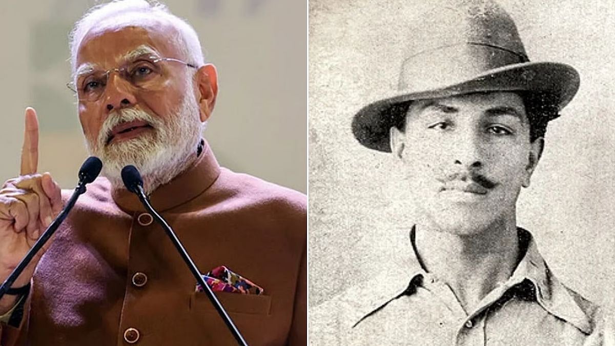 'Millions Of Salutations To Shaheed Bhagat Singh': PM Modi Narendra Pays Tribute On Birth Anniversary, Hails His Courage, Sacrifice And Patriotism