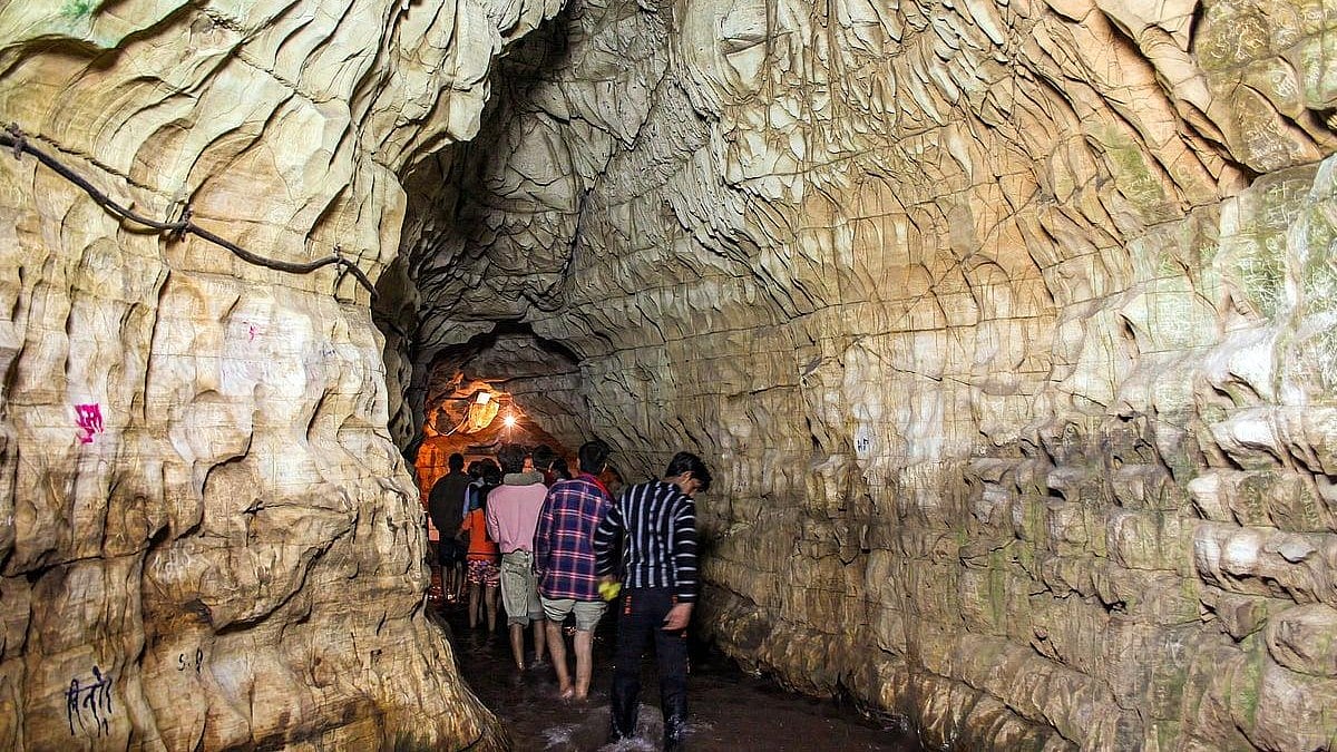 MP’s Satna Gupt Godavari Cave Temple Remains Shut Four Days After Stones Fall
