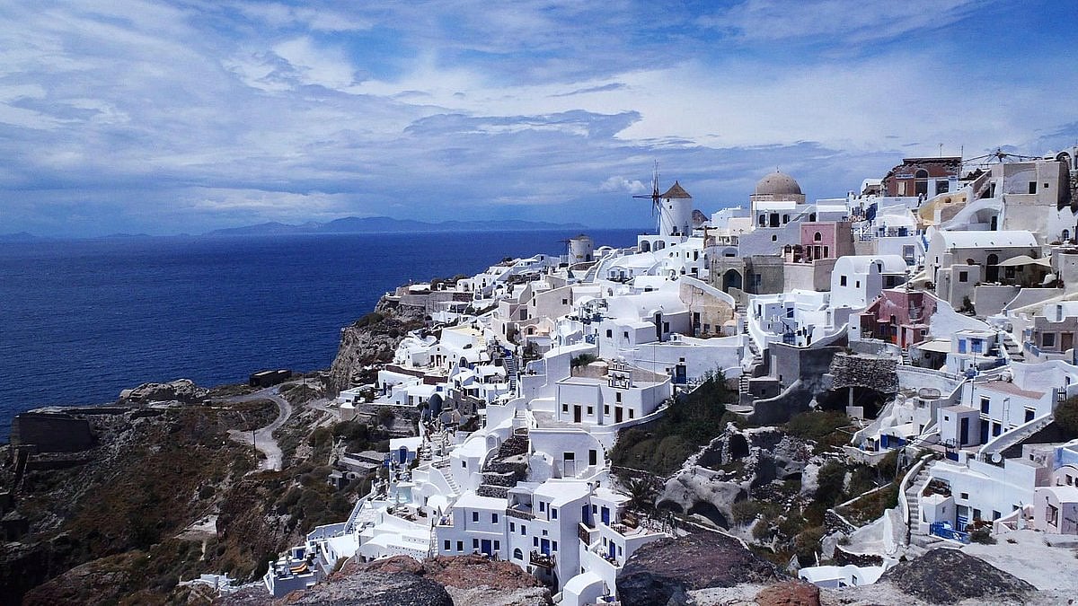 Santorini island