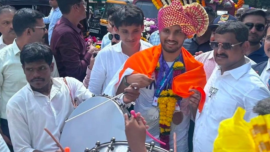 From Police Quarters To World Podium: Rudrankksh Patil's Double Medal Feat Makes Thane Proud